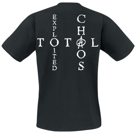 T-Shirt Manches courtes  de The Exploited - Mohican Skull - S à XXL - pour Homme - noir - The Exploited - View 2