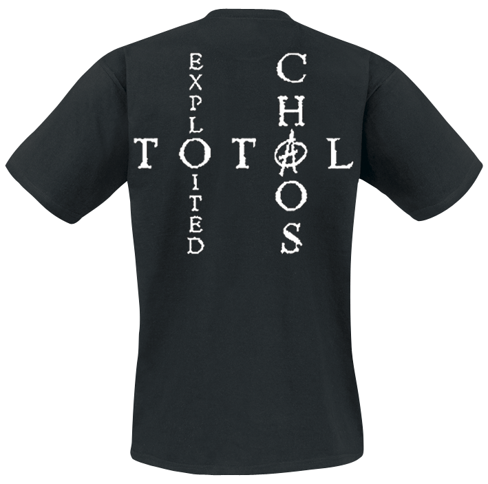 T-Shirt Manches courtes  de The Exploited - Mohican Skull - S à XXL - pour Homme - noir - The Exploited - View 2