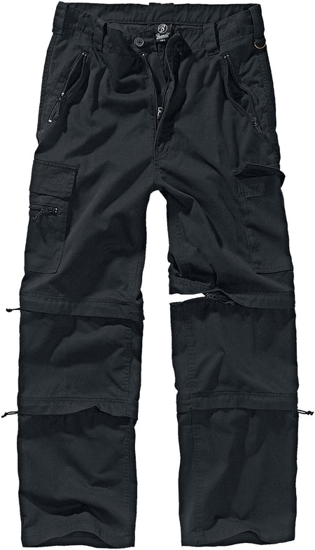 Pantalon Cargo  de Brandit - Savannah - S à 3XL - pour Homme - noir - Brandit