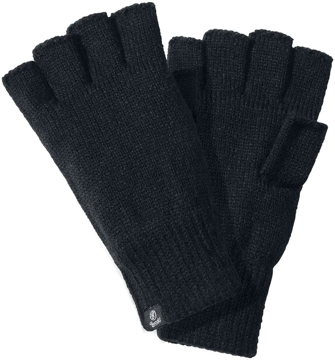 Mitaines  de Brandit - Finger Tall - pour Unisexe - noir - Brandit