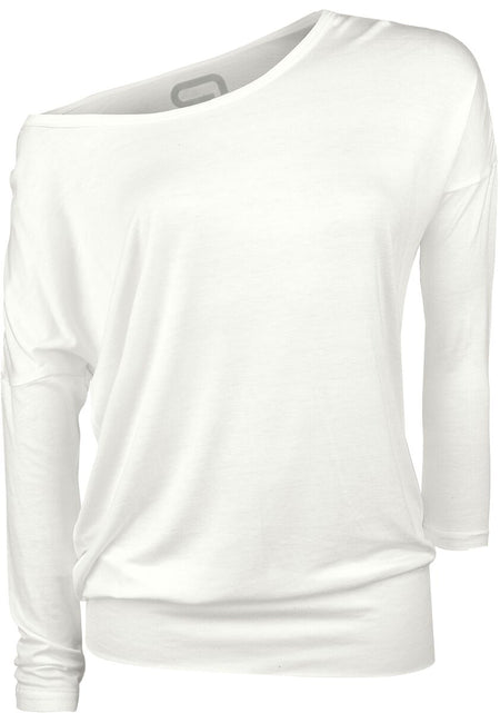 T-shirt manches longues  de RED by EMP - Fast And Loose - S à 5XL - pour Femme - blanc - RED by EMP