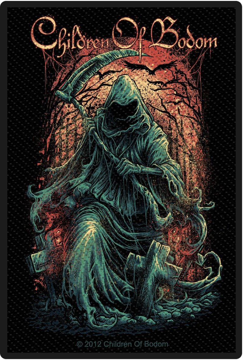 Patch  de Children Of Bodom - Reaper - pour Indifférent - noir - Children Of Bodom
