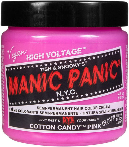 Teinture pour cheveux Fun de Manic Panic - Cotton Candy Pink - Classic - pour Unisexe - rose - Manic Panic