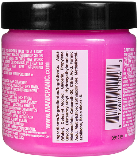 Teinture pour cheveux Fun de Manic Panic - Cotton Candy Pink - Classic - pour Unisexe - rose - Manic Panic - View 2