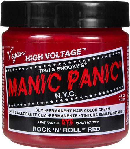 Teinture pour cheveux Fun de Manic Panic - Rock n´Roll Red - Classic - pour Unisexe - rouge - Manic Panic