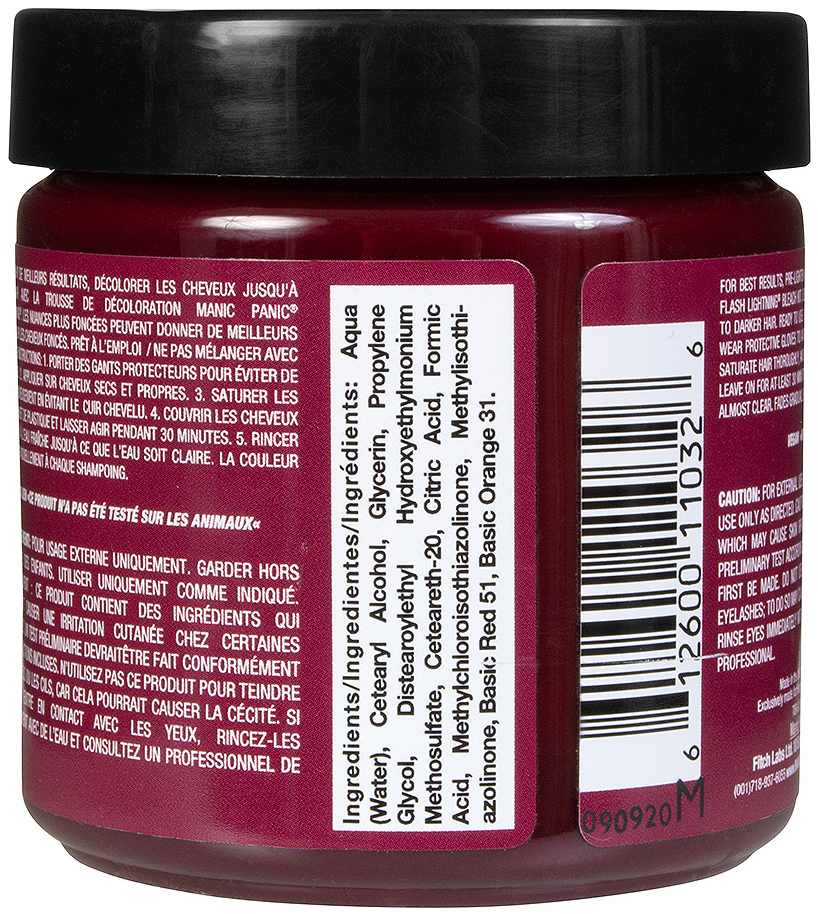 Teinture pour cheveux Fun de Manic Panic - Vampire Red - Classic - pour Unisexe - rouge - Manic Panic - View 2