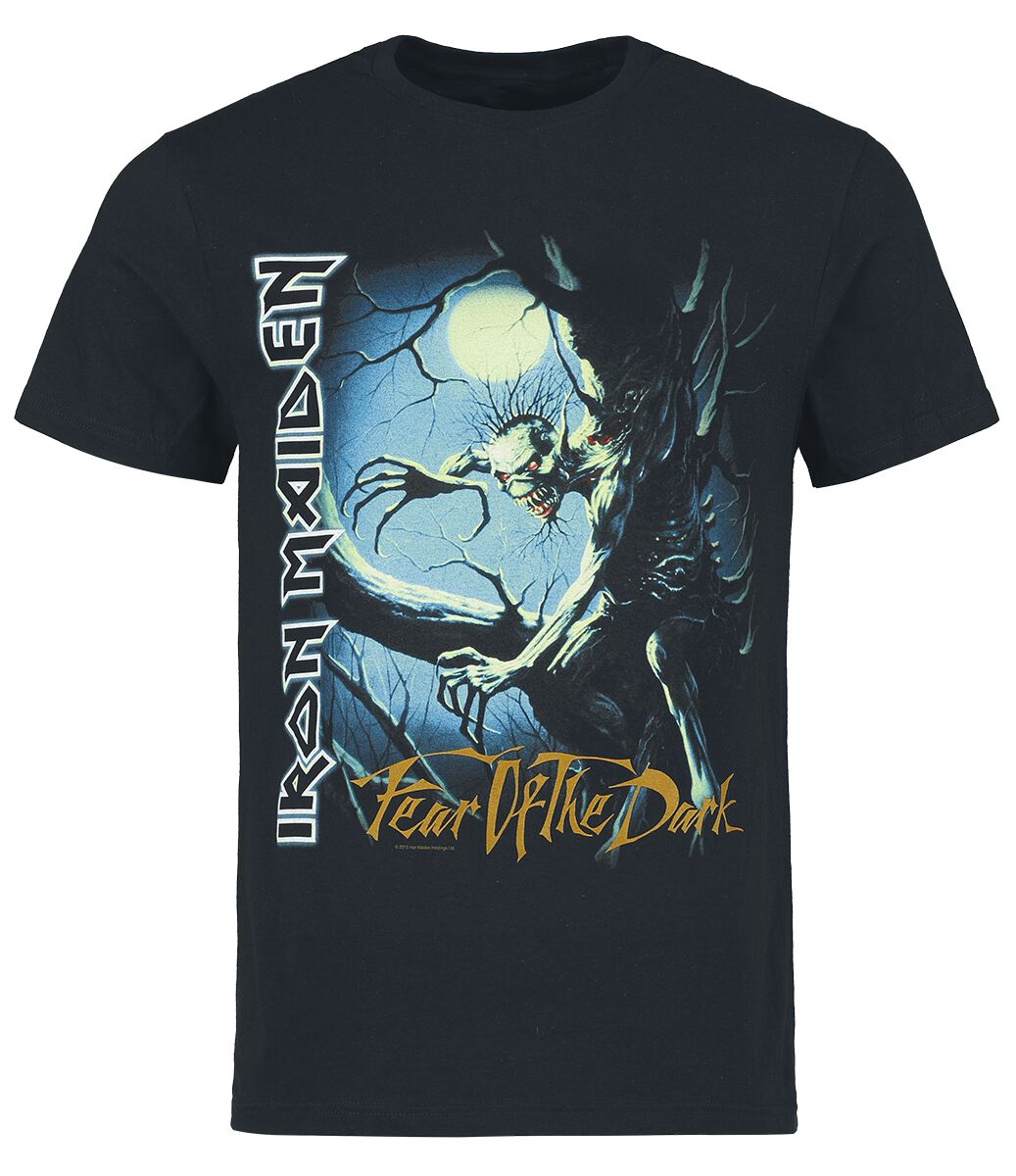 T-Shirt Manches courtes  de Iron Maiden - Fear Of The Dark - S à 5XL - pour Unisexe - noir - Iron Maiden