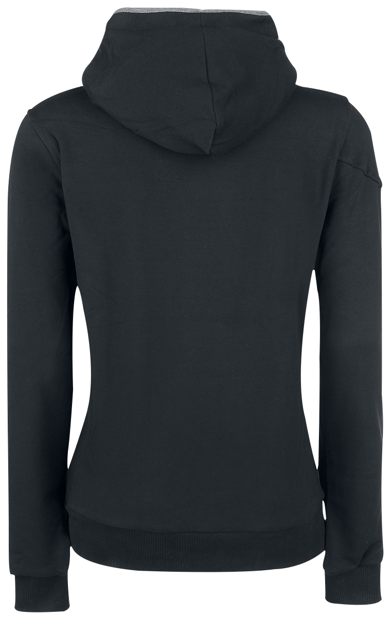 Sweat-shirt à capuche  de Black Premium by EMP - Teddy Hoodie - S à XXL - pour Femme - noir - Black Premium by EMP - View 2