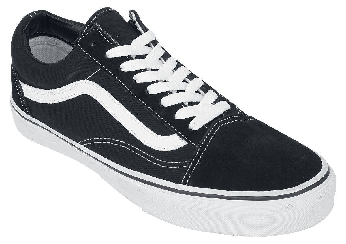 Baskets  de Vans - Old Skool - EU36 à EU47 - pour Unisexe - noir/blanc - Vans