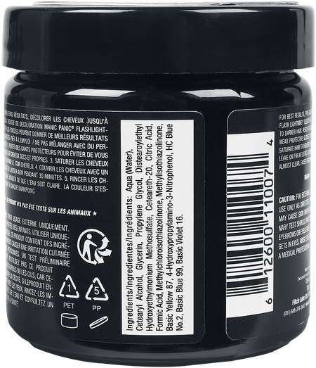 Teinture pour cheveux Gothic de Manic Panic - Raven Black - Classique - pour Unisexe - noir - Manic Panic - View 2