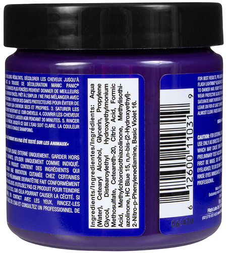 Teinture pour cheveux Fun de Manic Panic - Ultra Violet - Classic - pour Unisexe - violet - Manic Panic - View 2