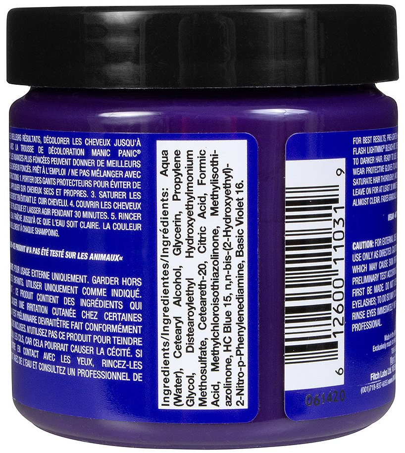 Teinture pour cheveux Fun de Manic Panic - Ultra Violet - Classic - pour Unisexe - violet - Manic Panic - View 2