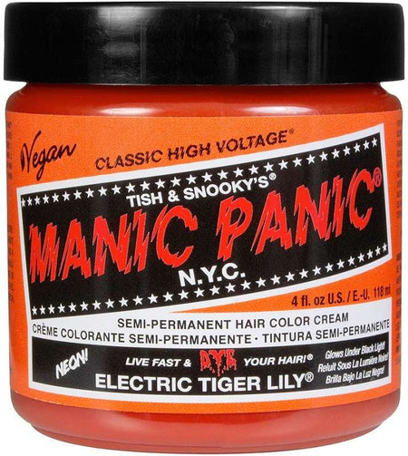 Teinture pour cheveux Fun de Manic Panic - Electric Tiger Lily - Classic - pour Femme - orange - Manic Panic