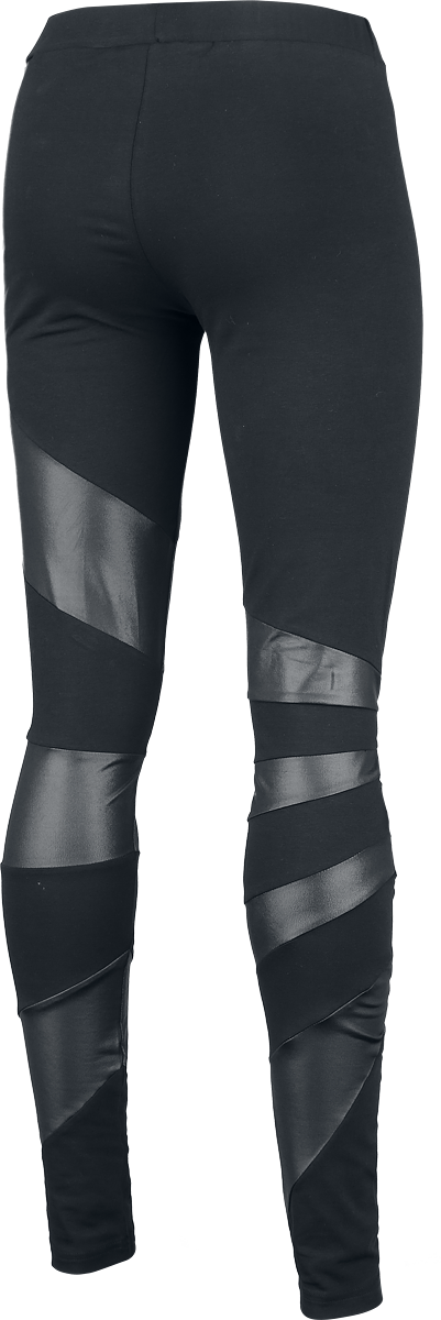 Legging Gothic de Black Premium by EMP - Built For Comfort - S à 3XL - pour Femme - noir - Black Premium by EMP - View 2