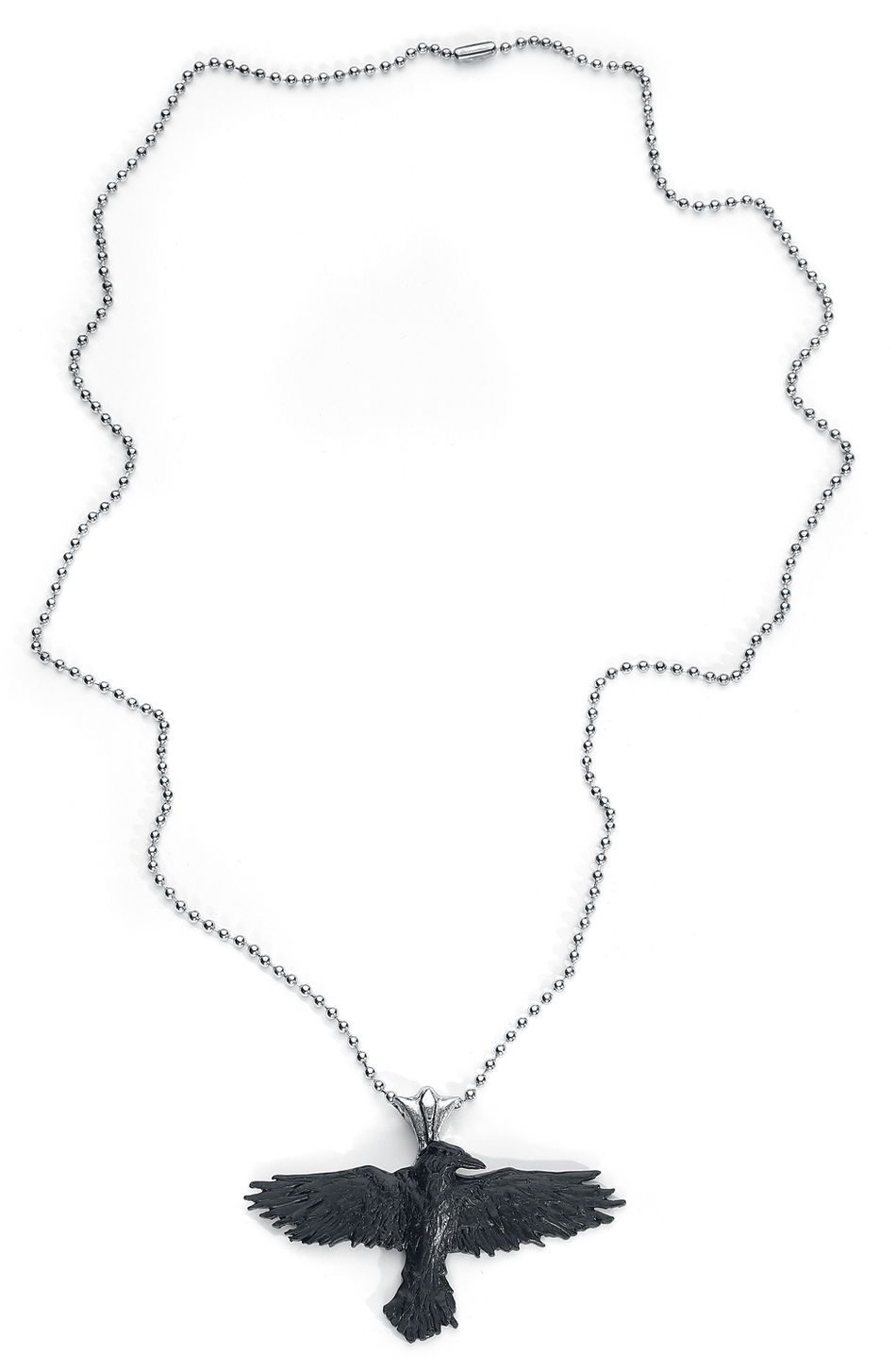 Collier Gothic de Alchemy Gothic - Corbeau Noir - pour Unisexe - noir - Alchemy Gothic - View 2