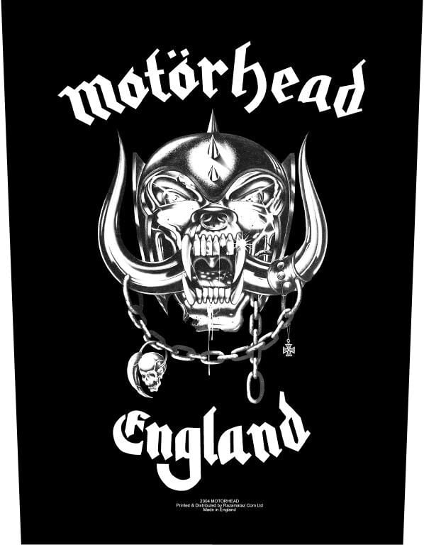 Patch  de Motörhead - England - pour Indifférent - Standard - Motörhead