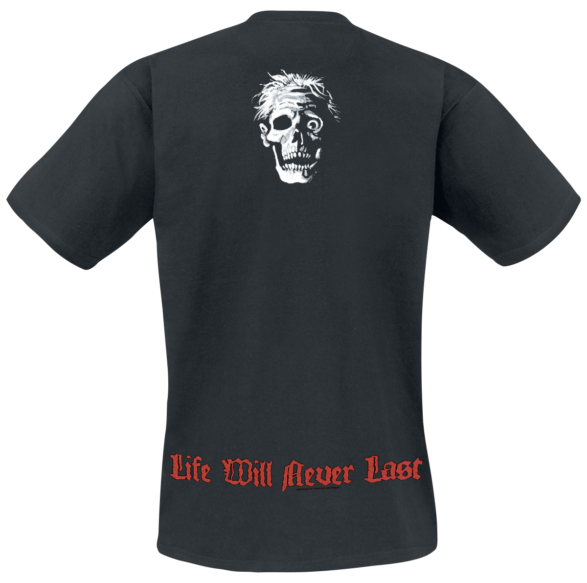 T-Shirt Manches courtes  de Death - Life Will Never Last - S à 5XL - pour Homme - noir - Death - View 2