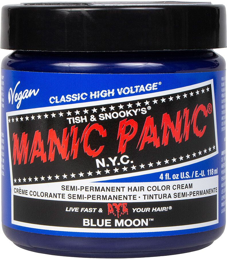 Teinture pour cheveux Fun de Manic Panic - Blue Moon - Classic - pour Unisexe - bleu - Manic Panic
