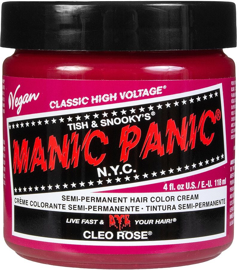 Teinture pour cheveux Fun de Manic Panic - Cleo Rose - Classic - pour Unisexe - rose - Manic Panic