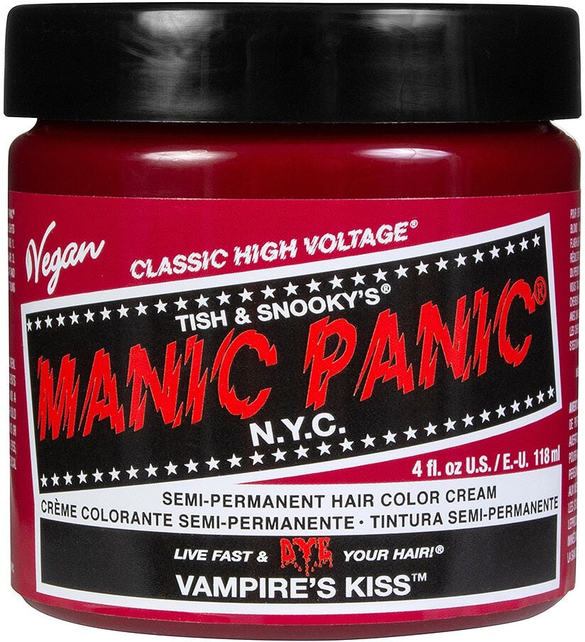Teinture pour cheveux Fun de Manic Panic - Vampires Kiss - Classic - pour Unisexe - rouge - Manic Panic