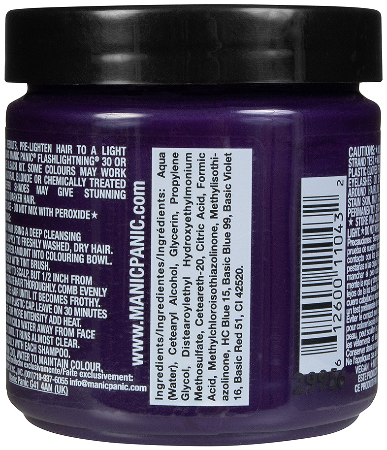 Teinture pour cheveux Fun de Manic Panic - Violet Night - Classic - pour Unisexe - violet - Manic Panic - View 2