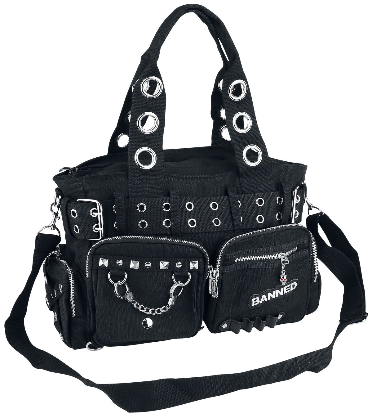 Sac à main  de Banned Alternative - Studs - pour Femme - noir - Banned Alternative