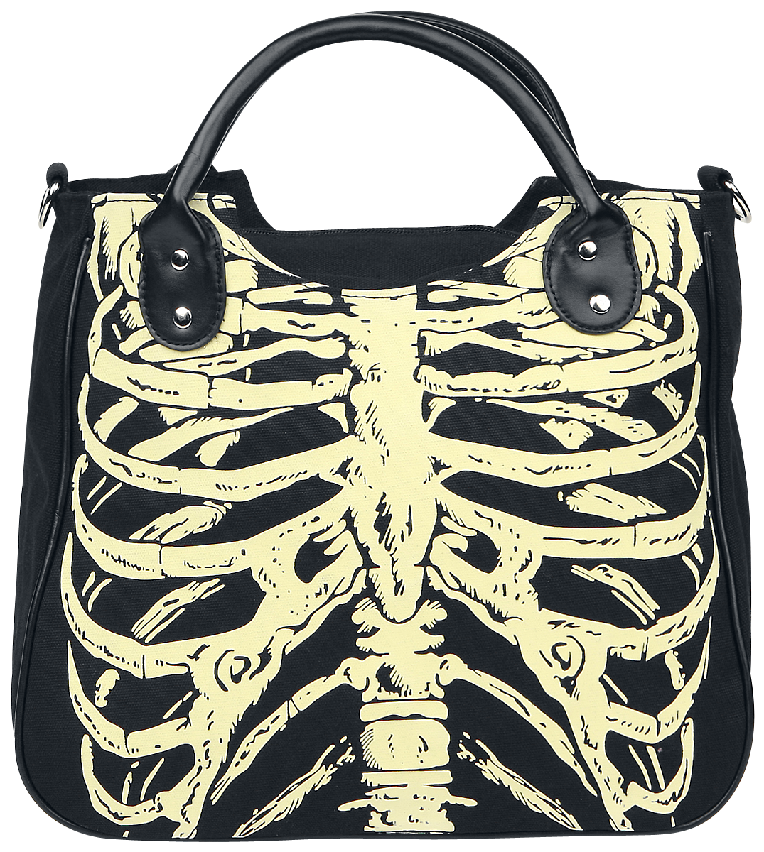 Sac à main Gothic de Banned Alternative - Skeleton - pour Femme - noir - Banned Alternative - View 2