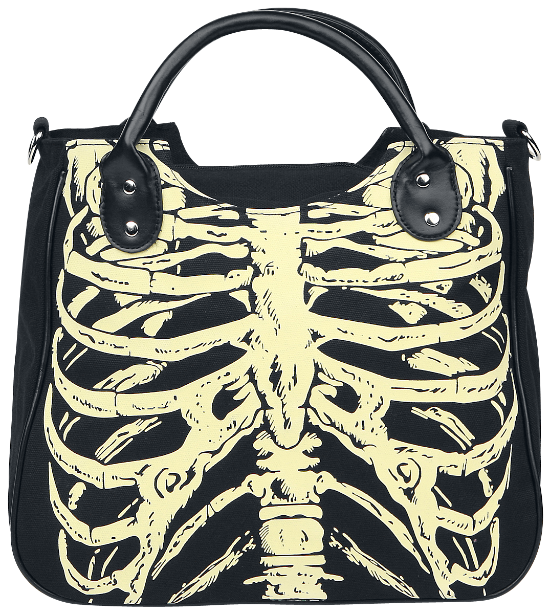 Sac à main Gothic de Banned Alternative - Skeleton - pour Femme - noir - Banned Alternative - View 2