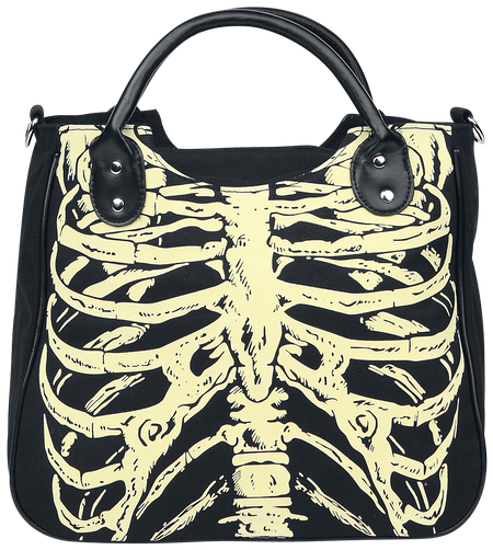 Sac à main Gothic de Banned Alternative - Skeleton - pour Femme - noir - Banned Alternative - View 2