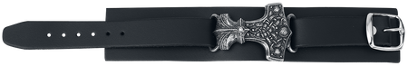 Bracelet en cuir Gothic de Alchemy Gothic - Marteau De Thor - pour Homme - Standard - Alchemy Gothic - View 2
