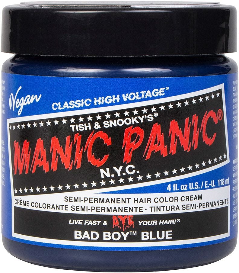 Teinture pour cheveux Fun de Manic Panic - Bad Boy Blue - Classic - pour Unisexe - bleu - Manic Panic