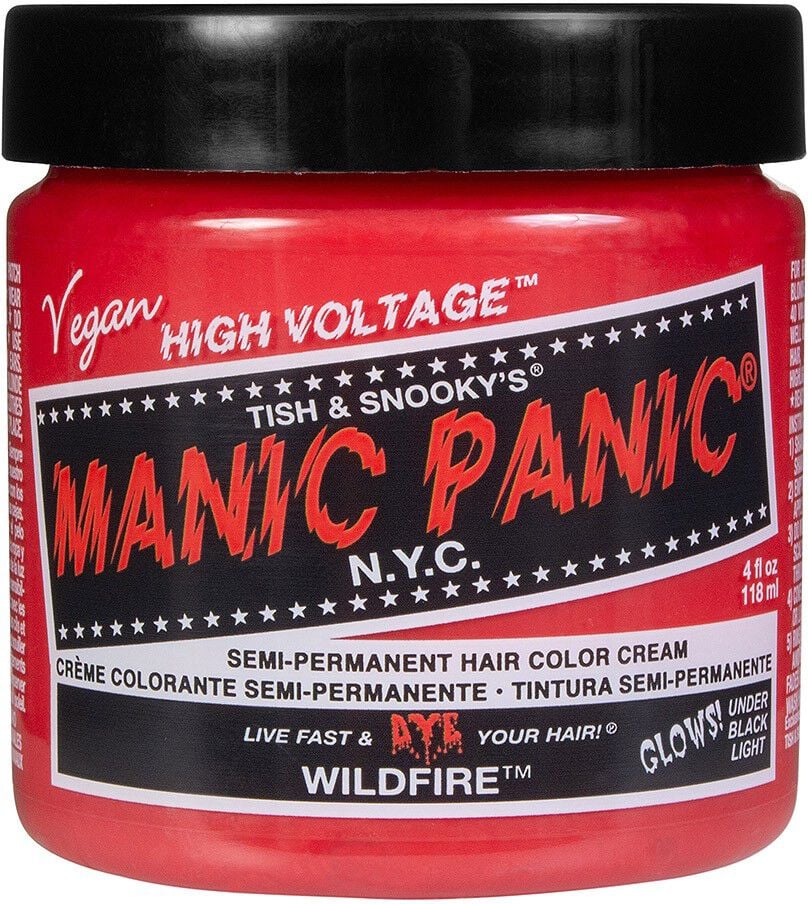 Teinture pour cheveux Fun de Manic Panic - Wild Fire - Classic - pour Unisexe - rouge - Manic Panic