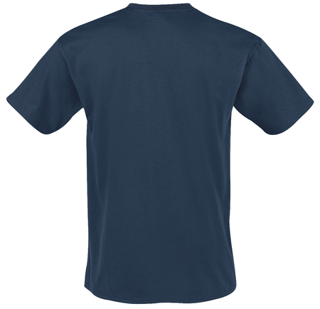 T-Shirt Manches courtes  de Led Zeppelin - NYC 1971 - S à XXL - pour Homme - bleu - Led Zeppelin - View 2