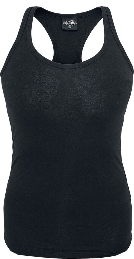 Top  de Urban Classics - Ladies Débardeur Jersey - XS à XL - pour Femme - noir - Urban Classics