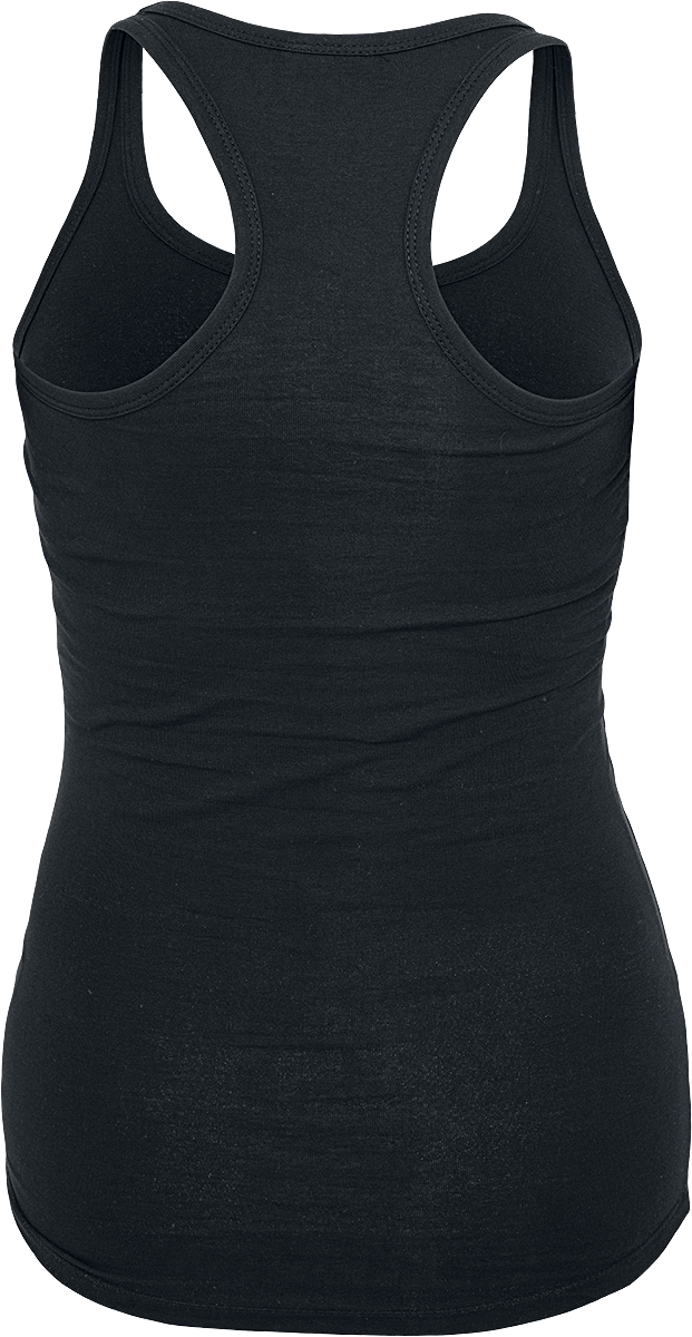 Top  de Urban Classics - Ladies Débardeur Jersey - XS à XL - pour Femme - noir - Urban Classics - View 2
