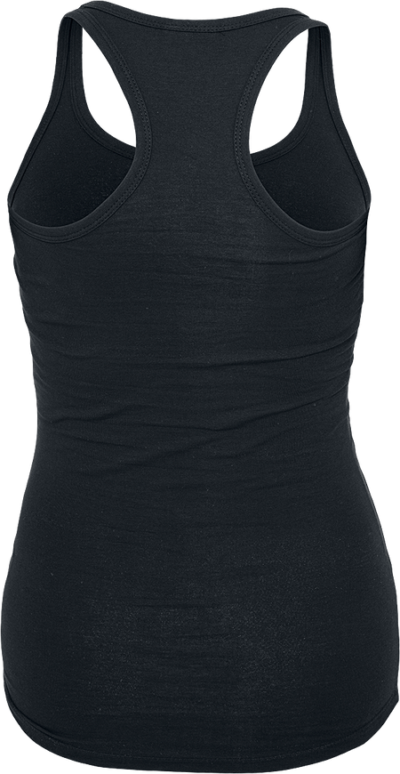 Top  de Urban Classics - Ladies Débardeur Jersey - XS à XL - pour Femme - noir - Urban Classics - View 2