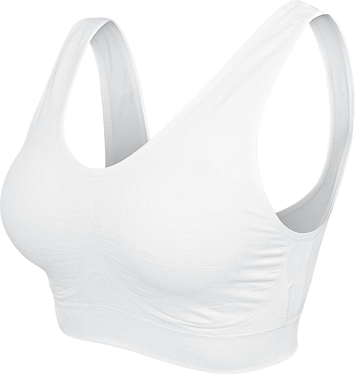 Brassière  de Urban Classics - Brassière de sport - XS à 5XL - pour Femme - blanc - Urban Classics