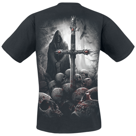 T-Shirt Manches courtes Gothic de Spiral - Soul Searcher - S à 4XL - pour Homme - noir - Spiral - View 2