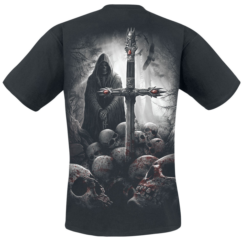 T-Shirt Manches courtes Gothic de Spiral - Soul Searcher - S à 4XL - pour Homme - noir - Spiral - View 2