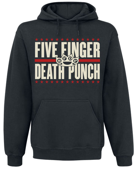 Sweat-shirt à capuche  de Five Finger Death Punch - Punchagram - S à XL - pour Homme - noir - Five Finger Death Punch