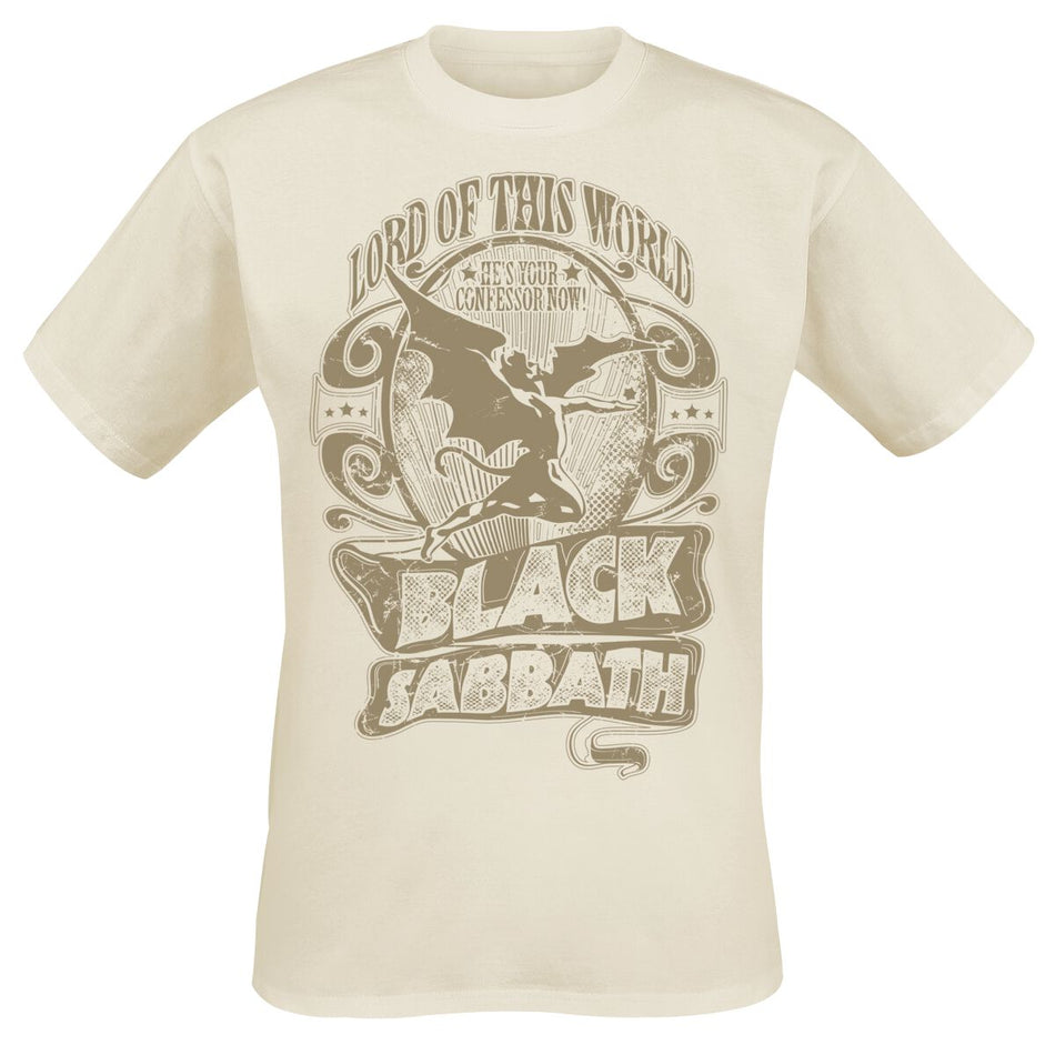 T-Shirt Manches courtes  de Black Sabbath - Lord Of This World - S à XXL - pour Homme - naturel - Black Sabbath