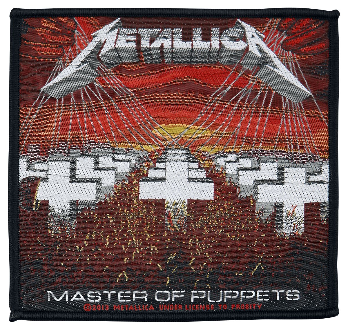 Patch  de Metallica - Master Of Puppets - pour Unisexe - multicolore - metallica