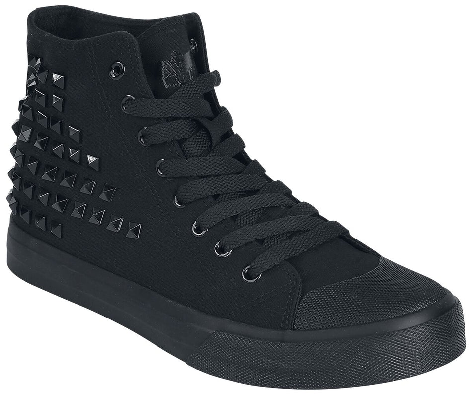 Baskets hautes  de Black Premium by EMP - Walk The Line - EU43 à EU45 - pour Unisexe - noir - Black Premium by EMP