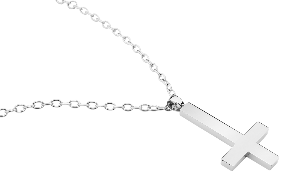 Collier  de etNox hard and heavy - Grosse Croix Simple - pour Unisexe - Standard - etNox hard and heavy - View 2