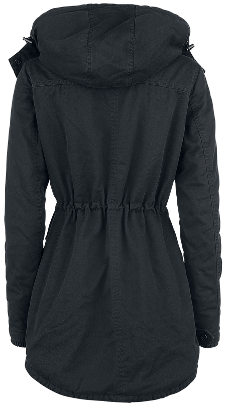 Manteau d'hiver  de Rock Rebel by EMP - She Rules - S à 4XL - pour Femme - noir - Rock Rebel by EMP - View 2