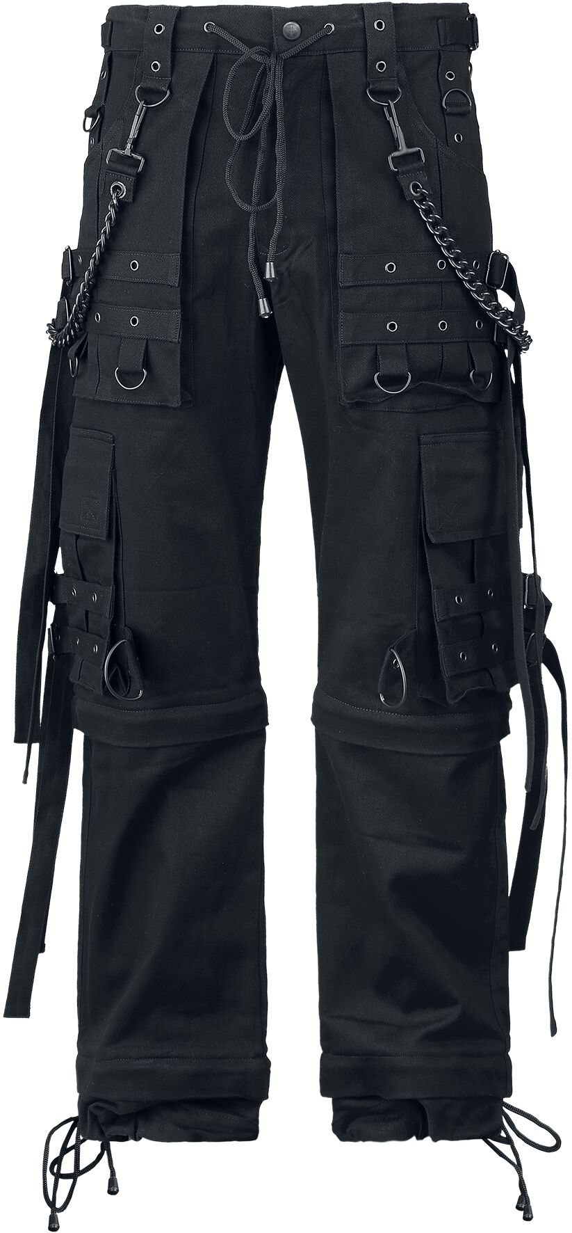 Pantalon Cargo Gothic de Gothicana by EMP - Abaddon - W32L34 à W38L34 - pour Homme - noir - Gothicana by EMP