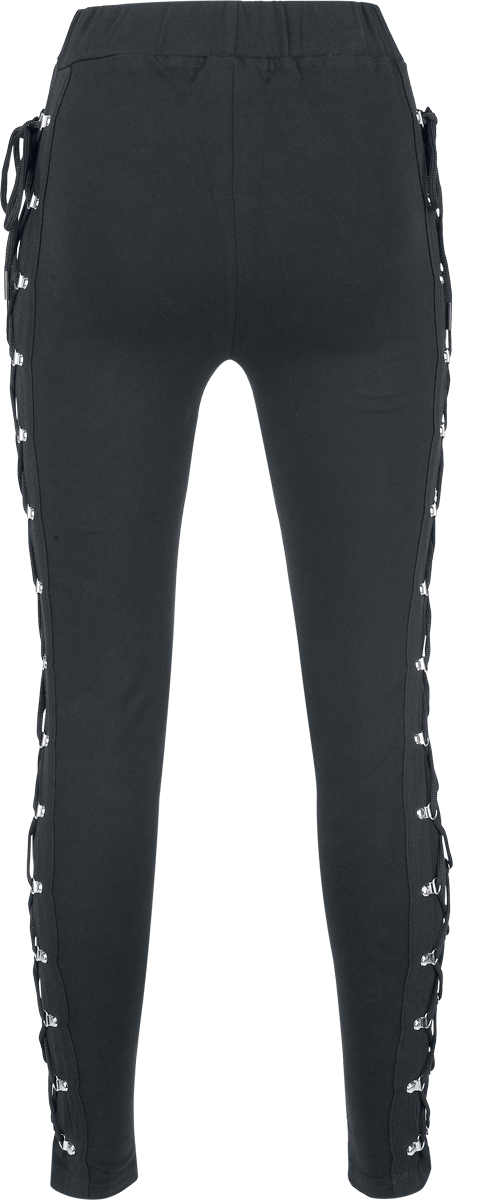 Legging Gothic de Gothicana by EMP - Built For Comfort - XS à 3XL - pour Femme - noir - Gothicana by EMP - View 2