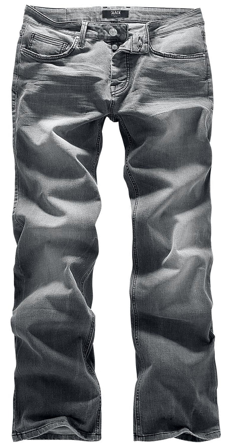 Jean  de Black Premium by EMP - Johnny - W30L32 à W44L32 - pour Homme - gris - Black Premium by EMP
