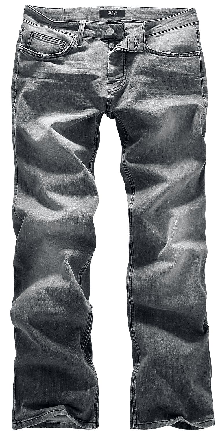 Jean  de Black Premium by EMP - Johnny - W30L32 à W44L32 - pour Homme - gris - Black Premium by EMP