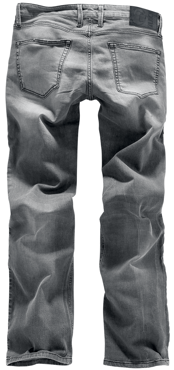 Jean  de Black Premium by EMP - Johnny - W30L32 à W44L32 - pour Homme - gris - Black Premium by EMP - View 2